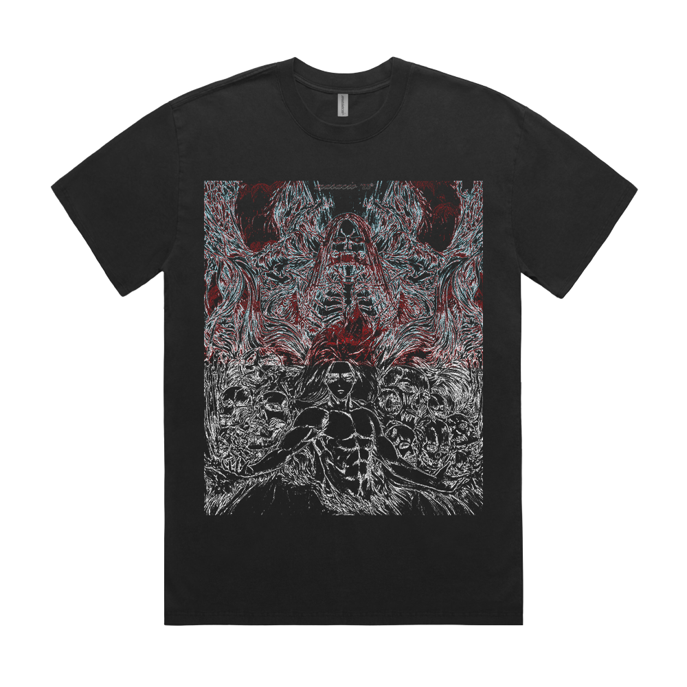 Attack on Titan - Coordinate - T-shirt Black