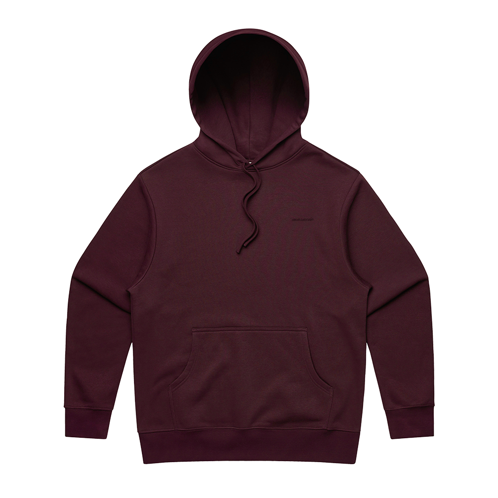 Basics - Oversized Hoodie Maroon