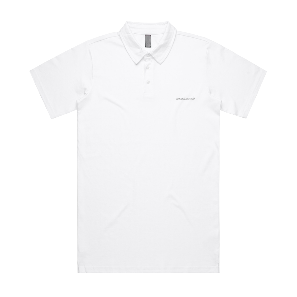 Basics - Signature Polo White