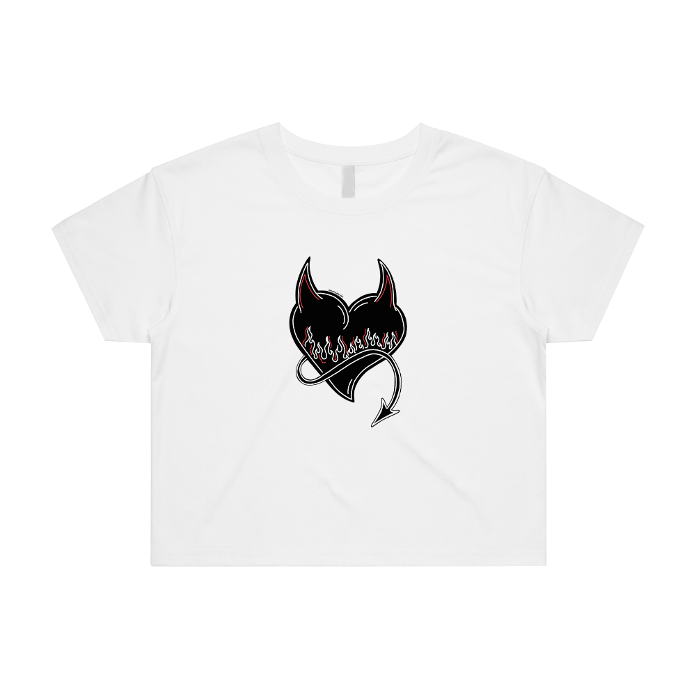 Devil's Heart - Crop Top