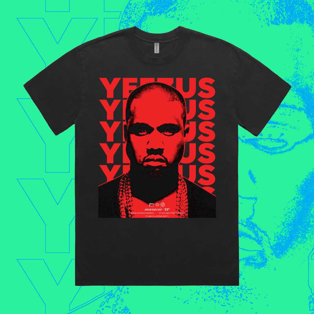 Masacio_Kanye West - Yeezus Tshirt