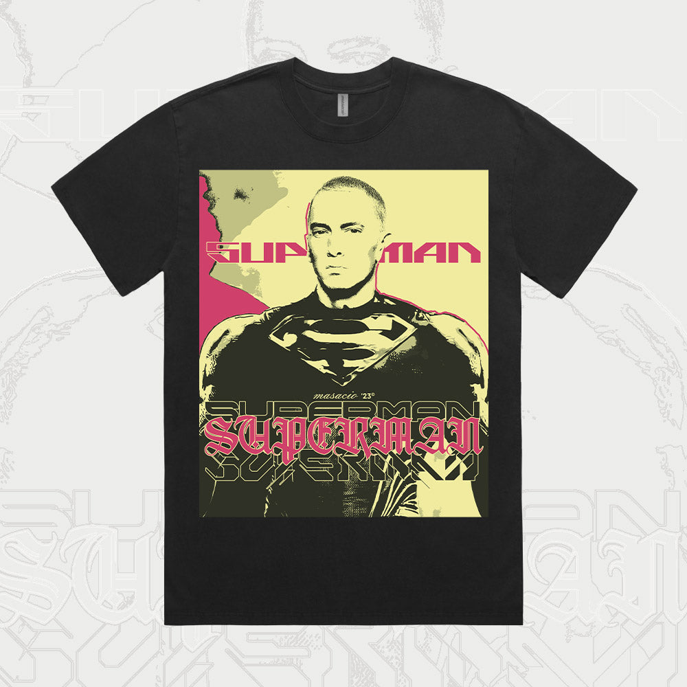 Image of EMINEM Superman Tshirt by Masacio