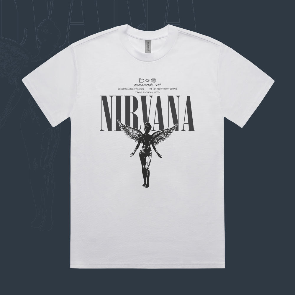 Nirvana - In Utero - Tshirt White- Masacio