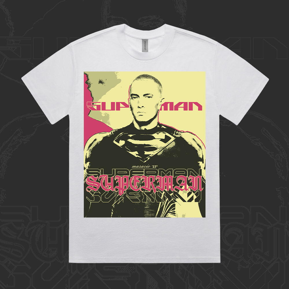 Image of EMINEM Superman Tshirt by Masacio