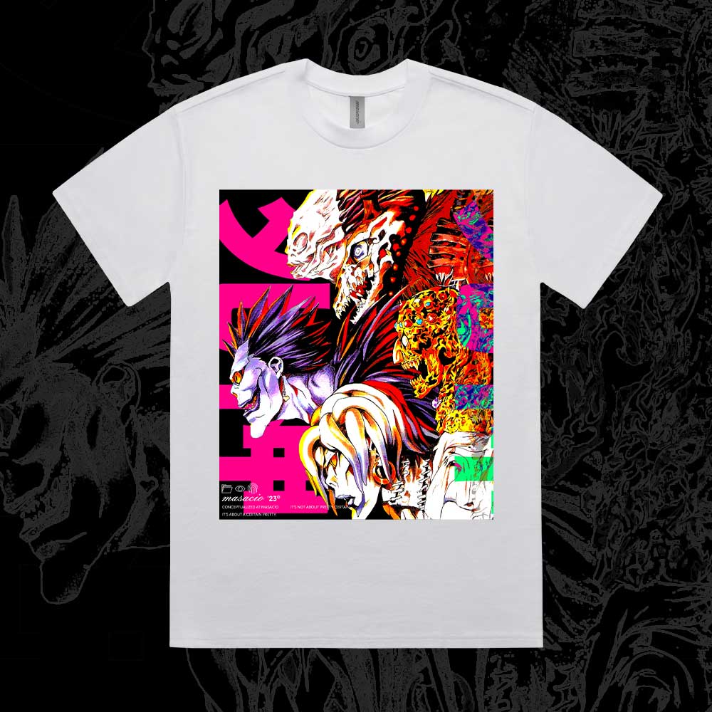 Death Note - Shinigami - Oversized T-Shirt White from Masacio