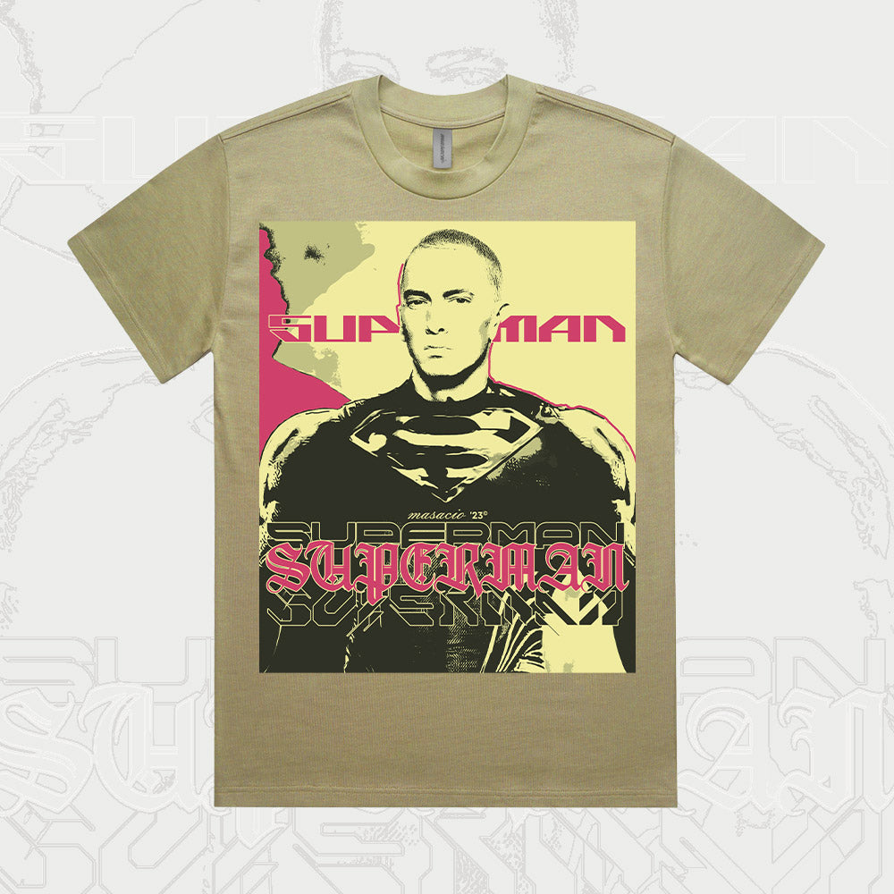 Image of EMINEM Superman Tshirt by Masacio