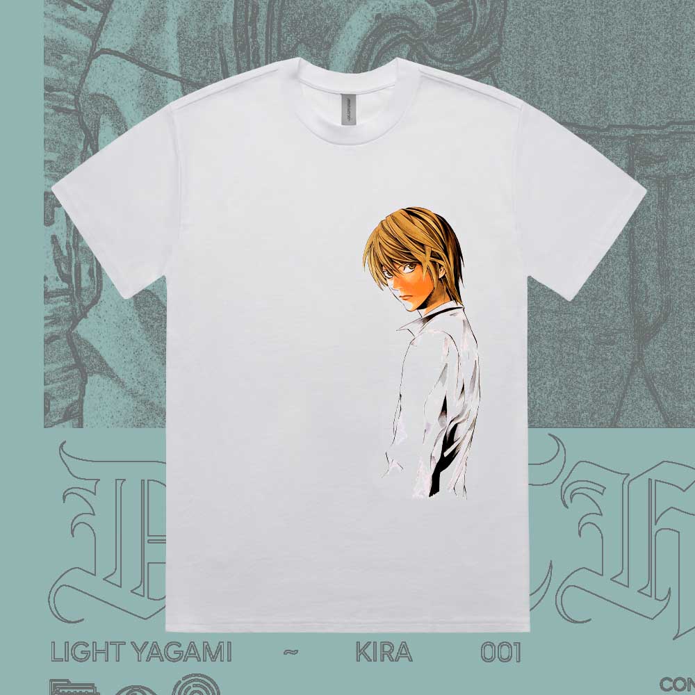 Death Note - Light Yagami - Round-neck Tee from Masacio