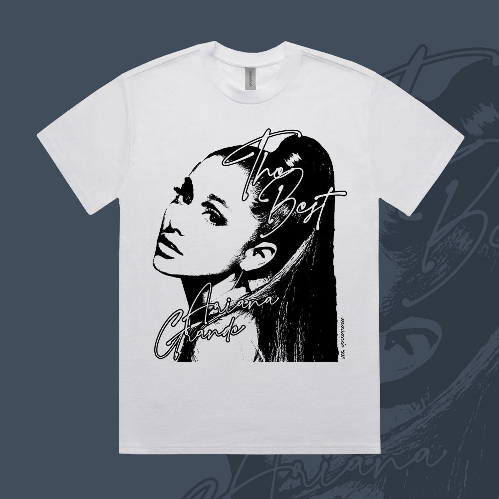 Image of Ariana Grande The Best Round-neck Tee by Masacio