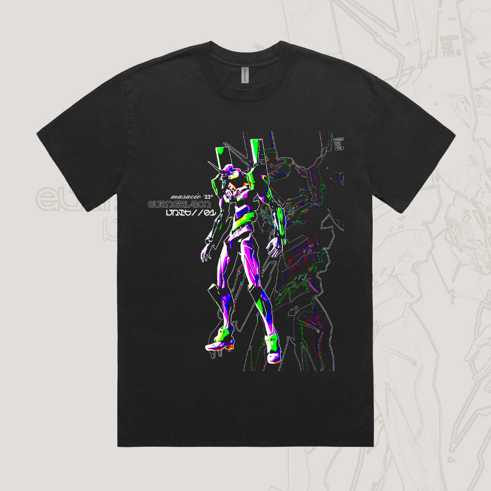 Image of Neon Genesis Evangelion Unit 01 T-shirt by Masacio