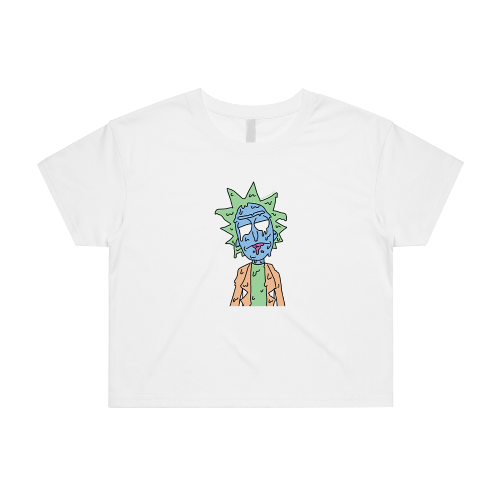 Rick And Morty - Slime - Crop Top